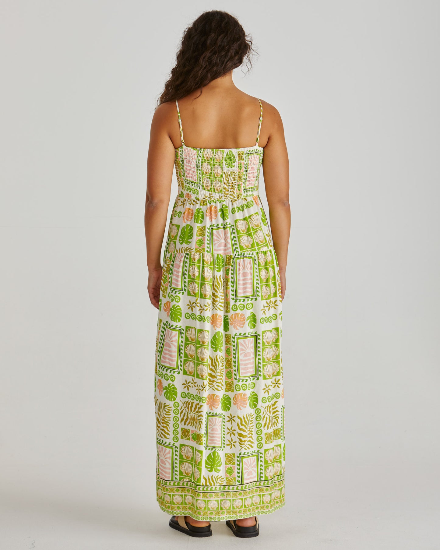 Emmett Tropical Maxi Dress