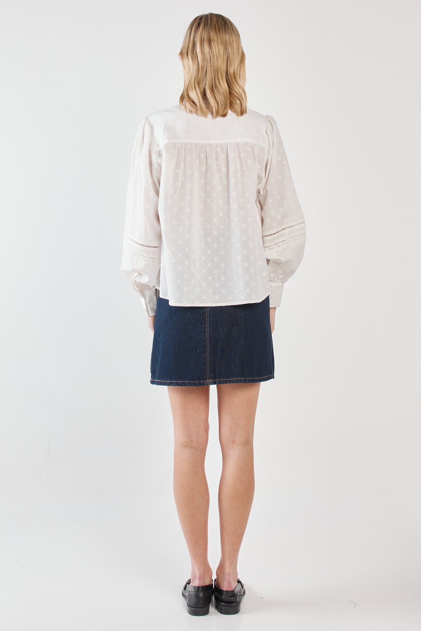 Eleri Lace Blouse White