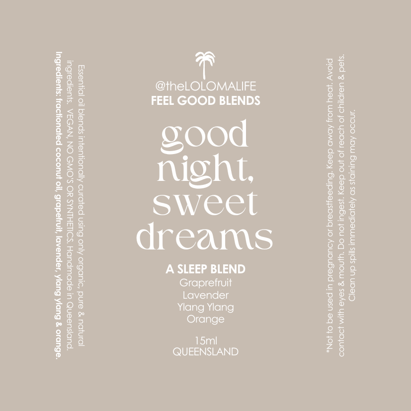 Feel Good 🌴🙏🏼 Blends GOODNIGHT Essential Oil Roller 15ml