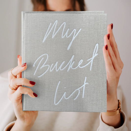 Journal: My Bucket List in Oat Cloth