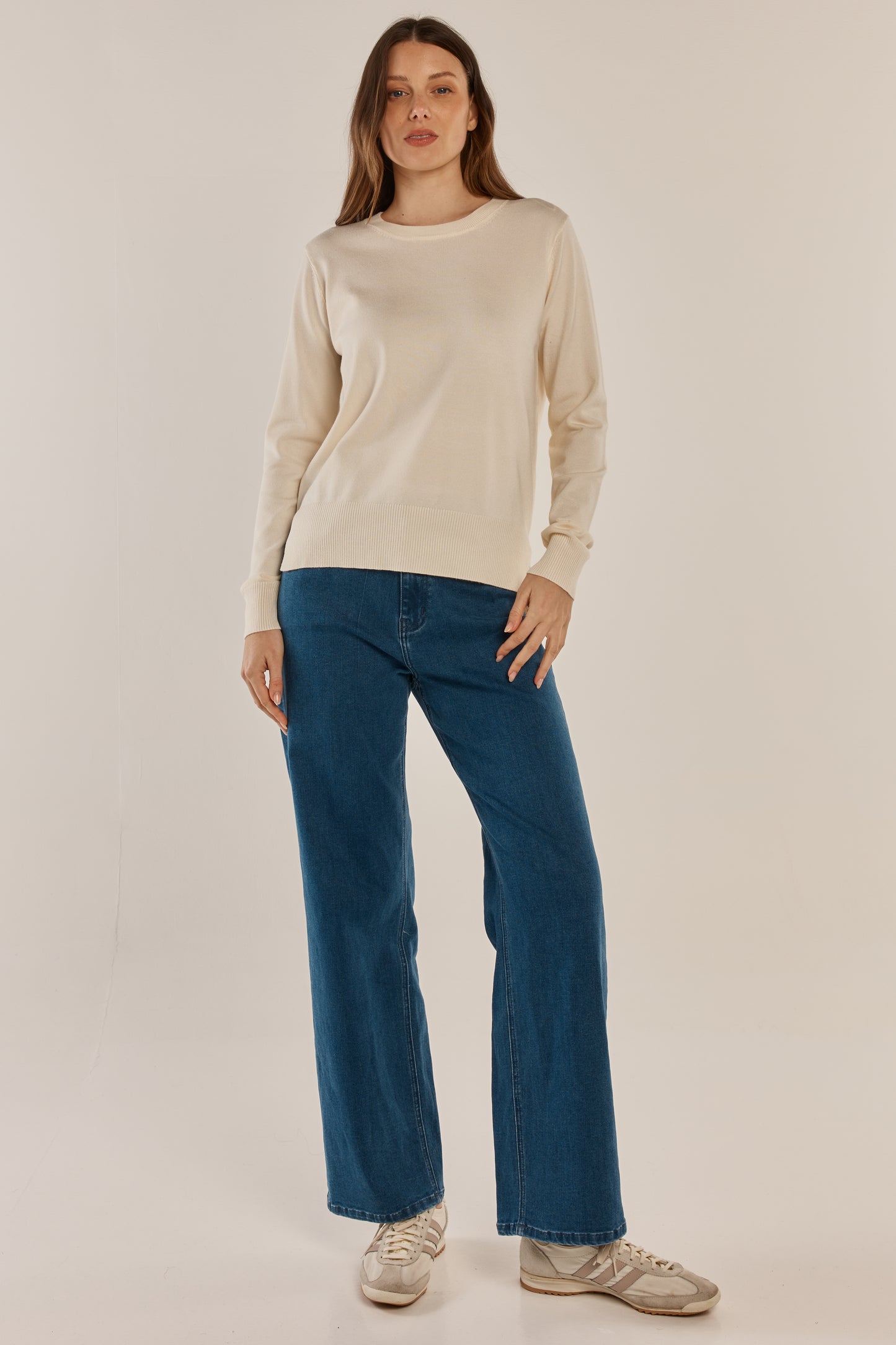 Louis Sweater Knit Cream