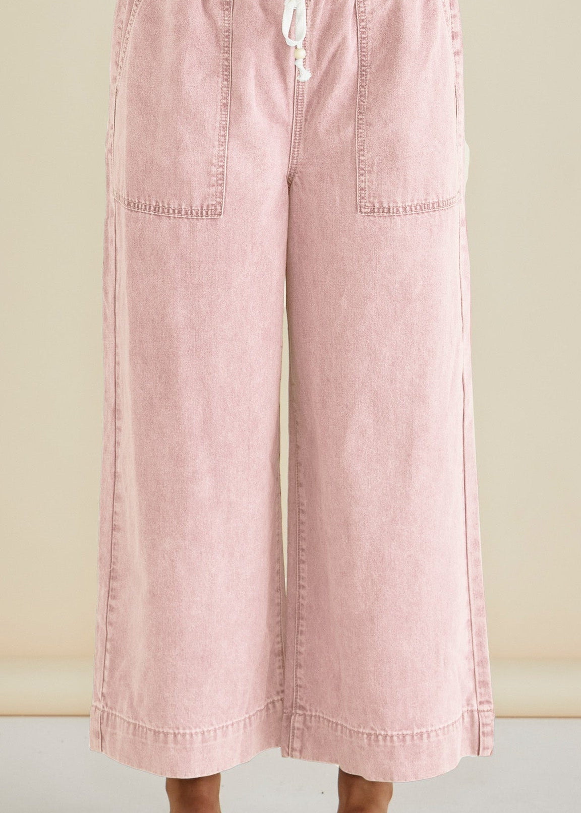 Saffra Relaxed Leg Jean in Blush