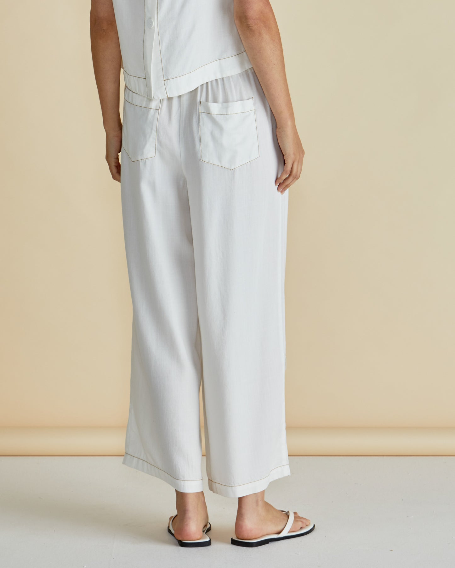 betty basics loloma living copacaba white wide leg pant by betty basics at loloma living in tamborine mountain