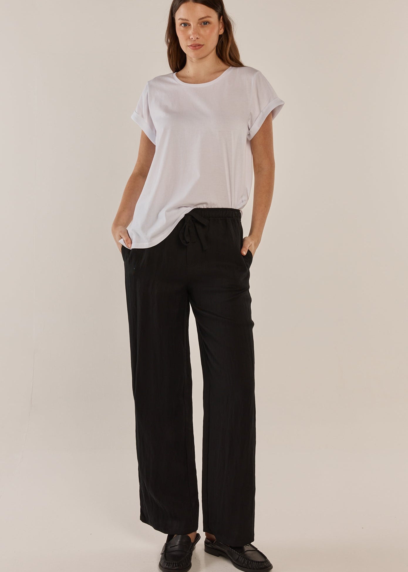 Sutton Relax Pant Black by BETTY BASICS