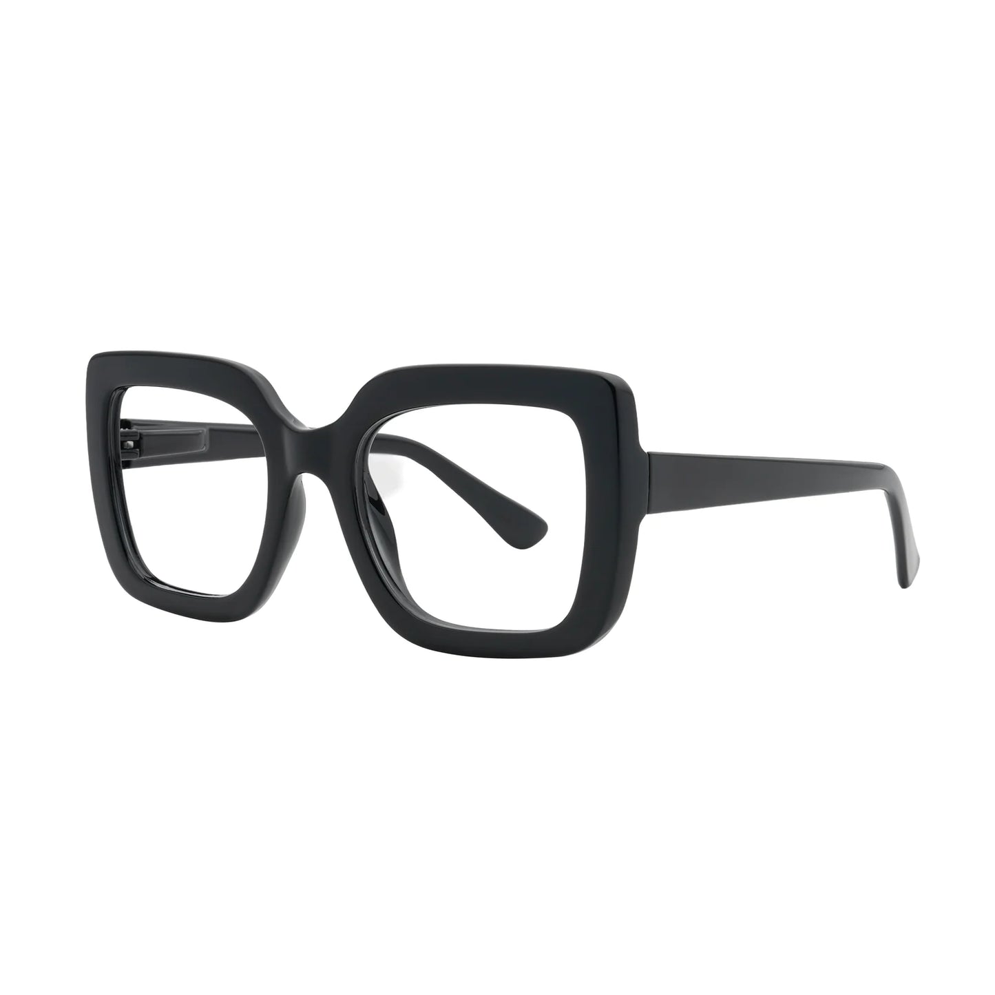 Aria Black Anti Blue Light Reading Glasses by Captivated Eyewear