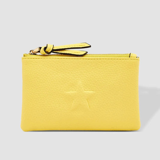 Star Coin Purse Lemon