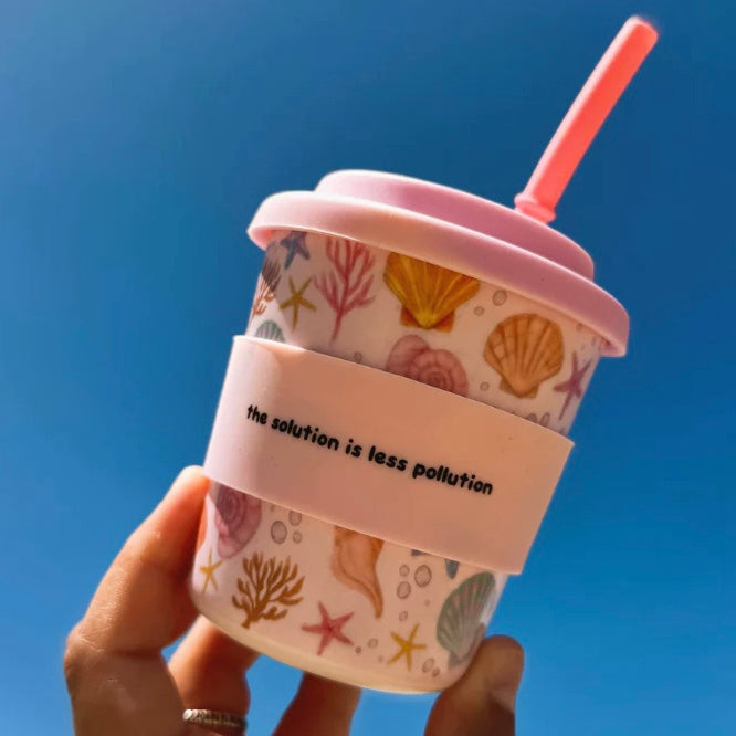 BBcino Reusable Cup: Midi SHELL YEAH (240mL)