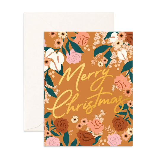 Christmas Bella Rosa Christmas Card