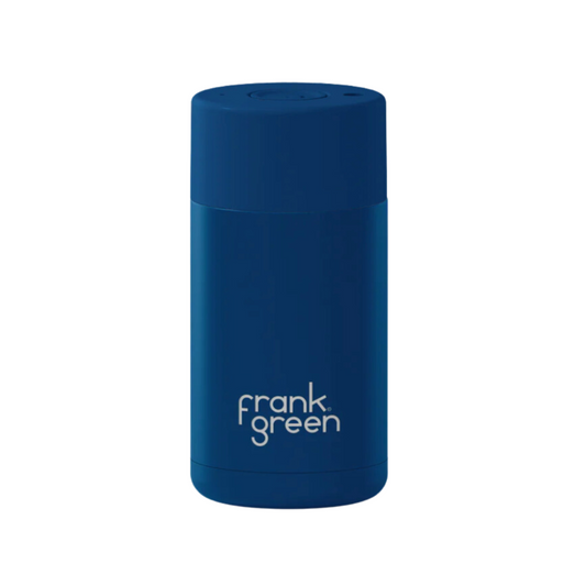 Frank Green Reusable Coffee Cup in Ocean Navy