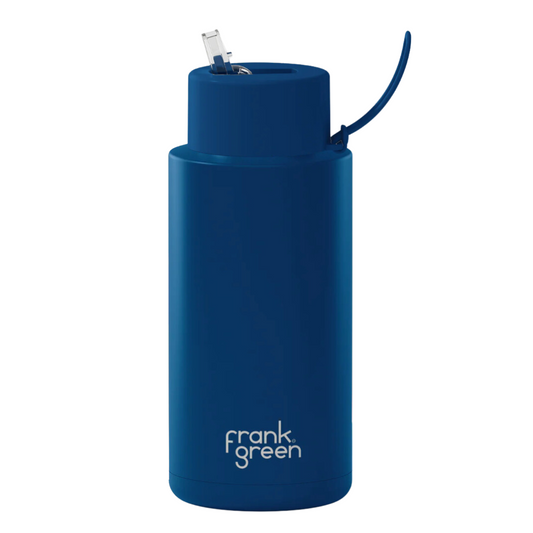 Frank Green Drink Bottle in Ocean Navy 1L