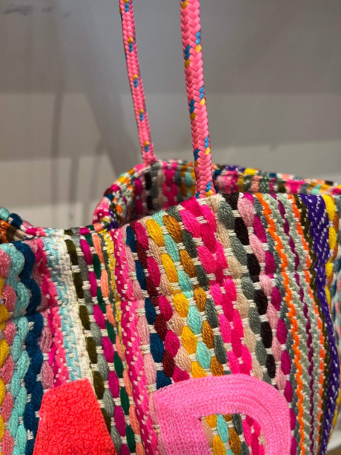 DARLING Embroidered Tote Bag