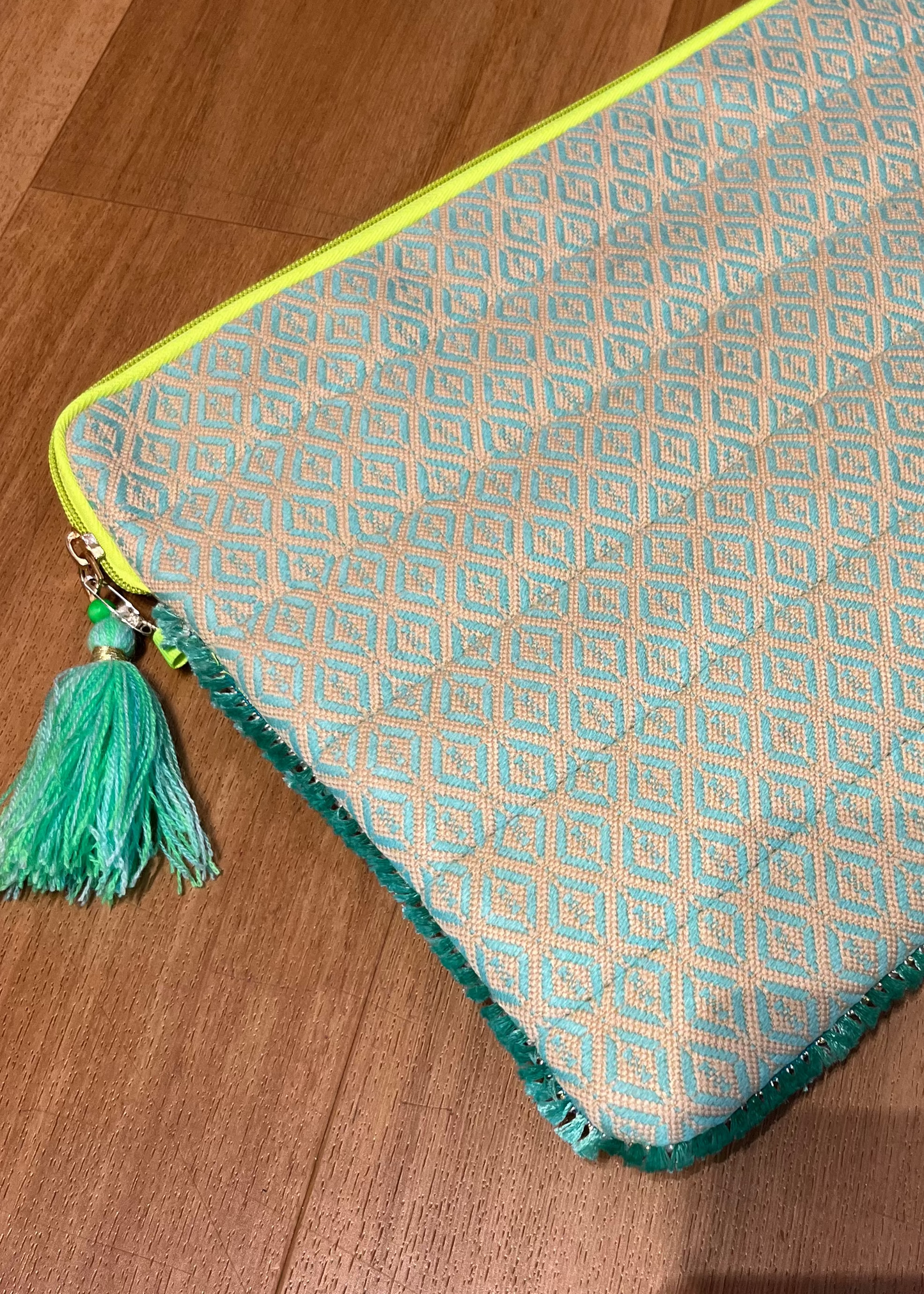 HAPPY Embroidered Laptop Sleeve