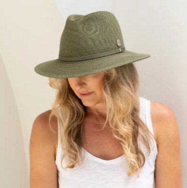 Irene Short Brim Panama Hat