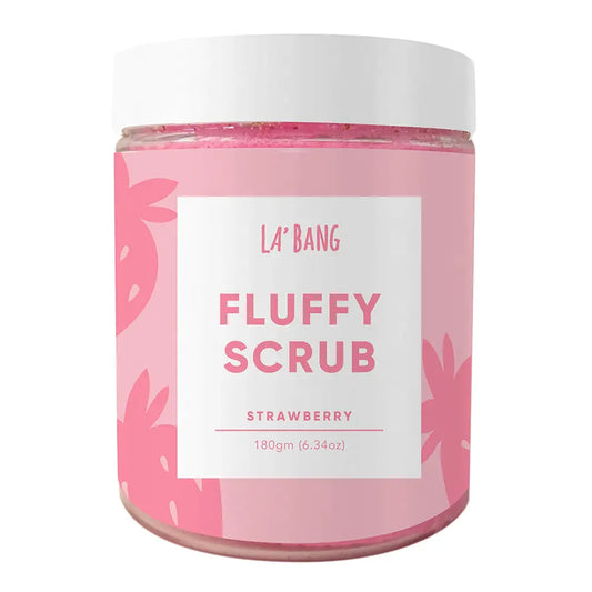 Fluffy Body Scrub in Strawberry