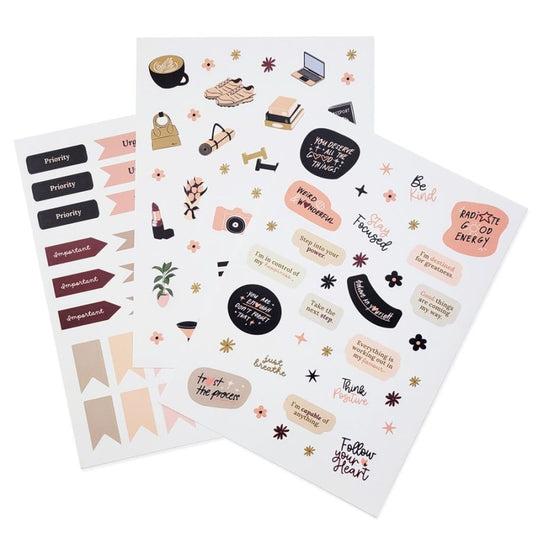 Lifestyle Stickers & Label Set