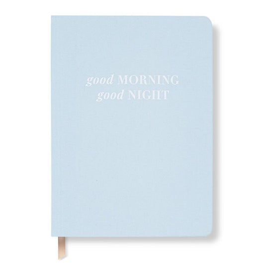 Good Morning Good Night - Daily Practice Journal Sky Blue