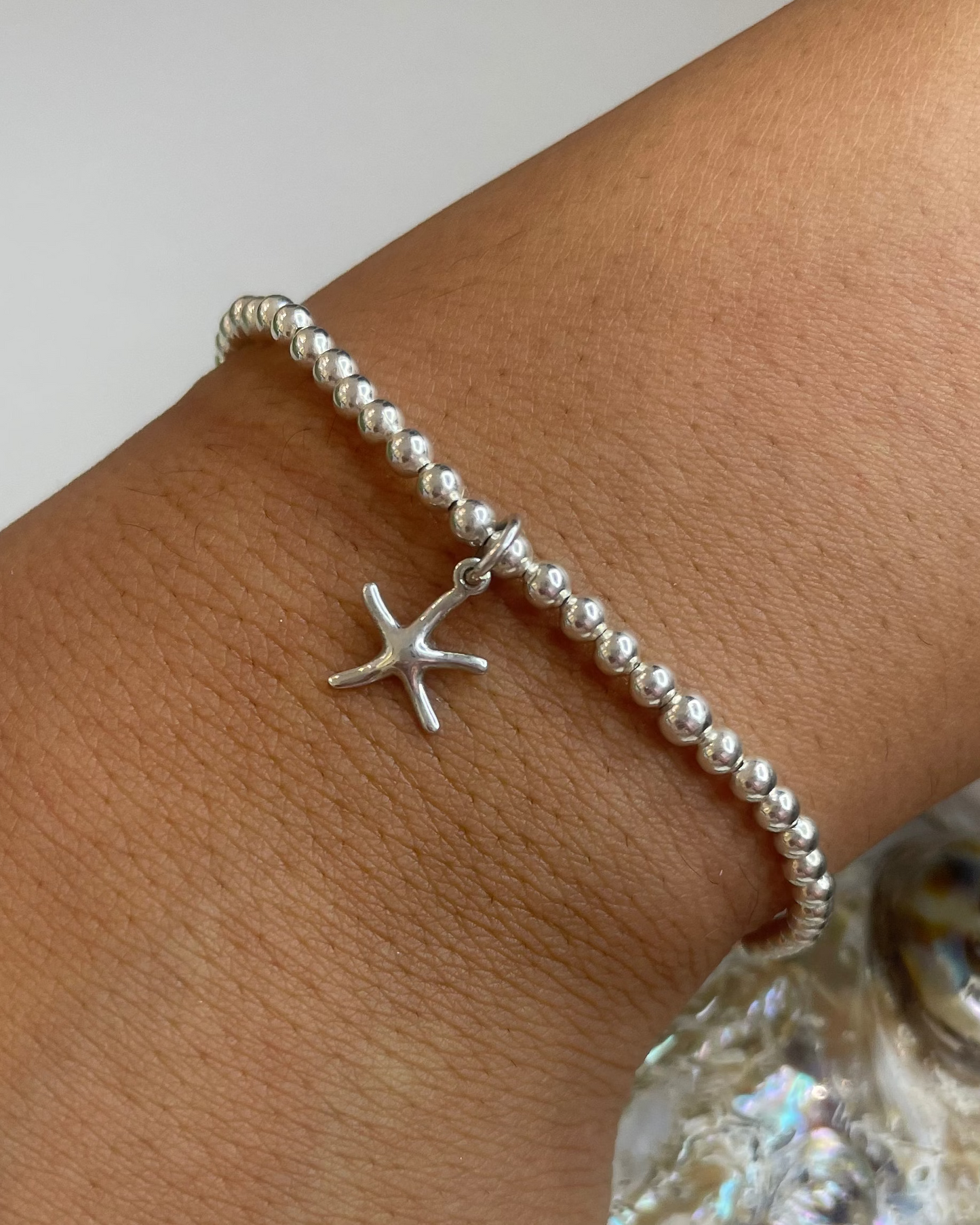 Malia Starfish Beaded Stacking Bracelet