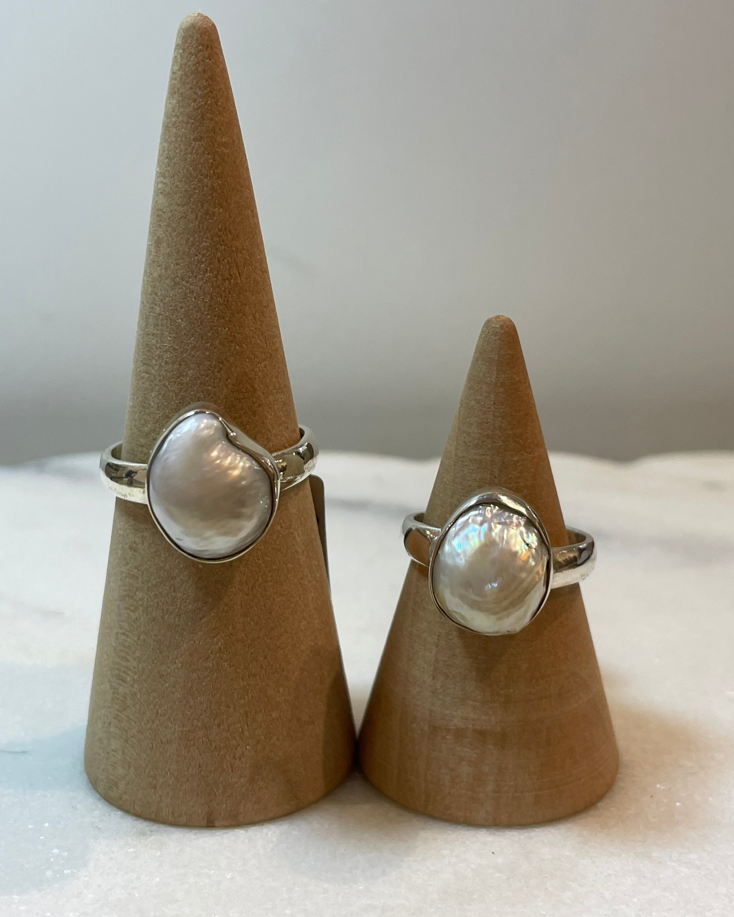 Reya Freshwater Pearl Ring Sterling Silver