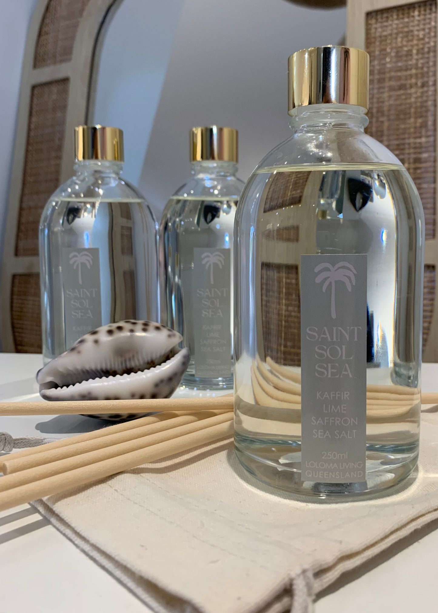 SAINT SOL SEA Home Fragrance Reed Diffuser
