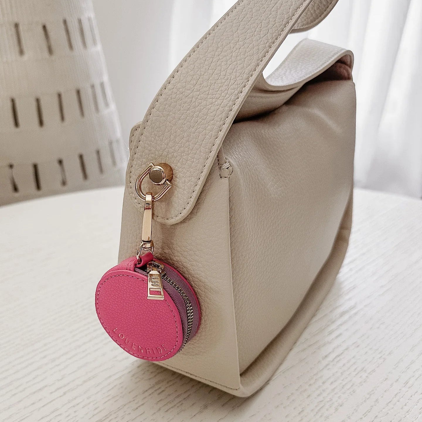 Airlie Bag Charm Pink