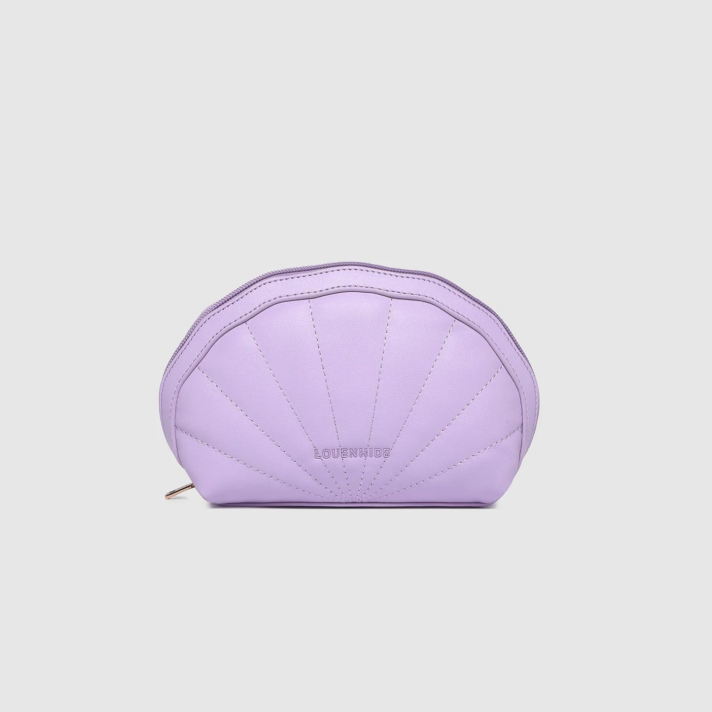Shell Makeup Pouch Lilac