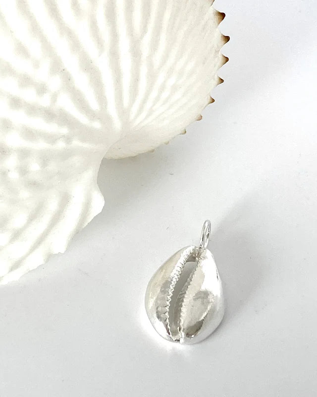 Tasmanian Cowrie Shell Pendant Necklace Sterling Silver