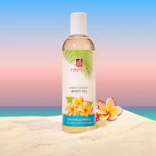 Reniu Virgin Coconut Body Oil in Frangapani