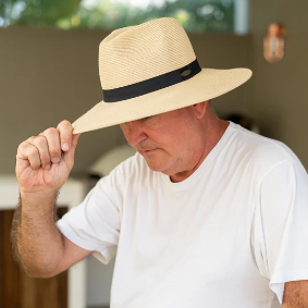 Roy Panama Hat Cream (Unisex)
