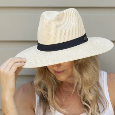 Roy Panama Cream Hat Unisex