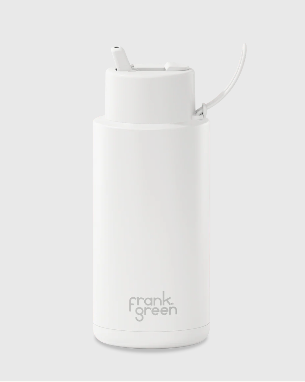 Frank Green Drink Bottle in Cloud 1L