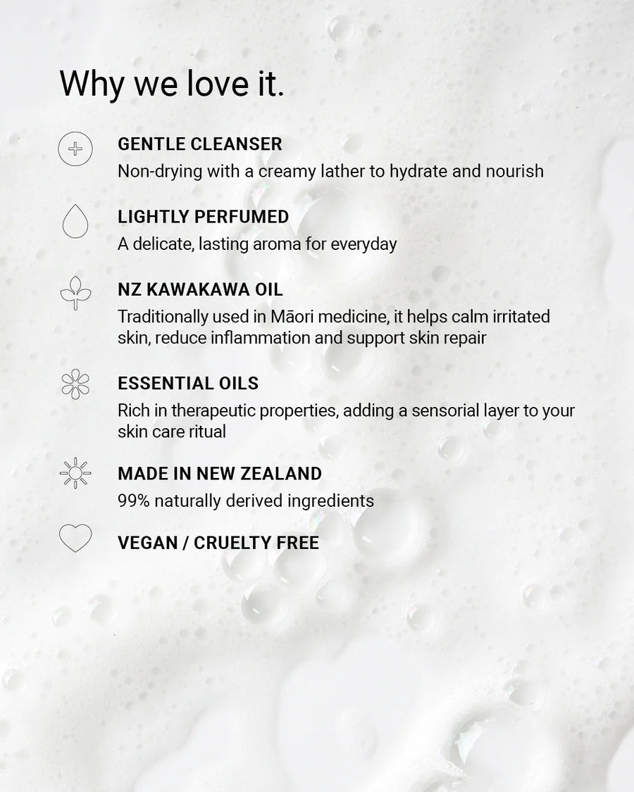 UNWIND | Coconut & Water Flower Luxe Body Wash 500ml