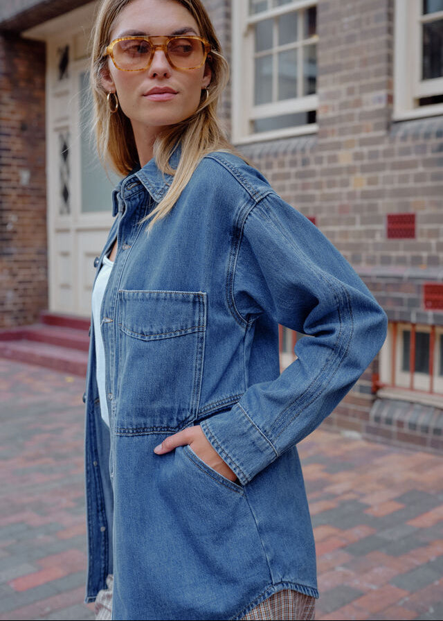 Bobbi Shacket by Ceres Life