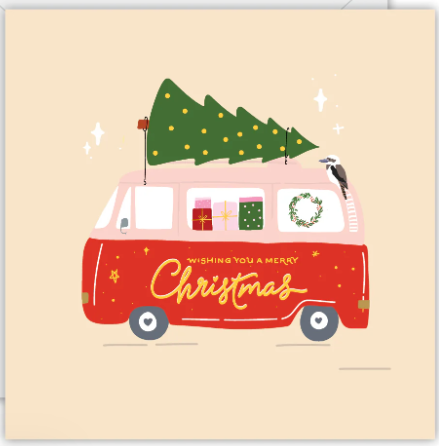 Merry Christmas Combi Greeting Card