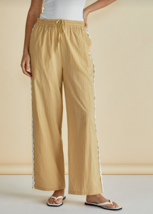 Georgie Pant Beige RicRac