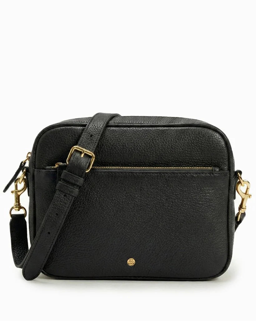 Leah Crossbody in Black by Zjoosh