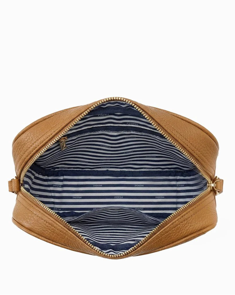Leah Crossbody in Tan by Zjoosh
