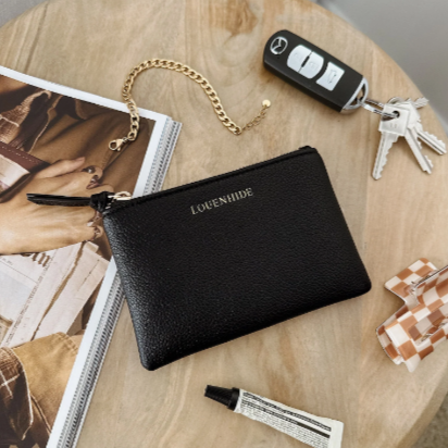 Kuta Coin Purse in Black