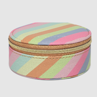 Sisco Jewellery Case Pastel Stripe