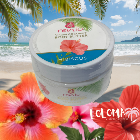 Reniu Virgin Coconut Body Butter in Hibiscus