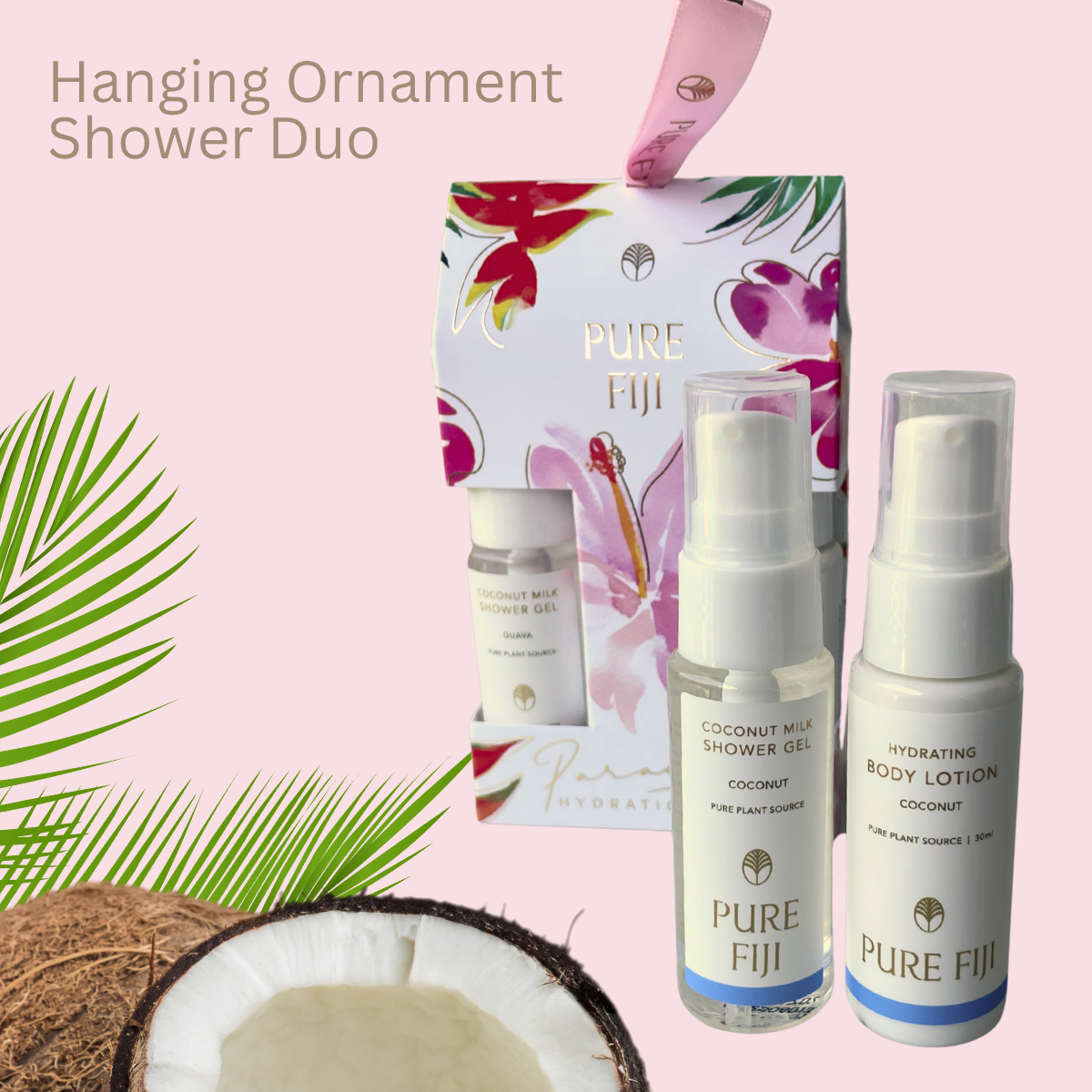 Hanging Ornament Shower Duo Pure Fiji