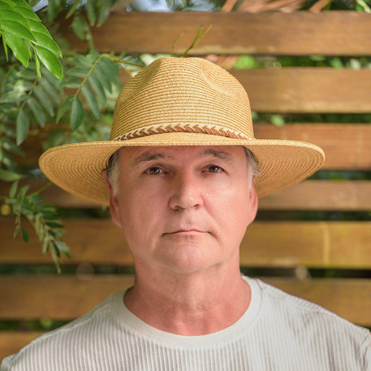 Sam Panama with Leather Twist Belt (Unisex)