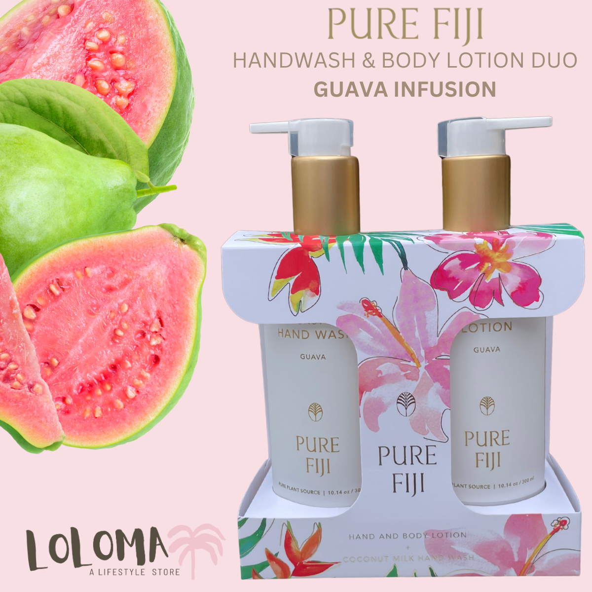 Handwash & Lotion Duo Pure Fiji