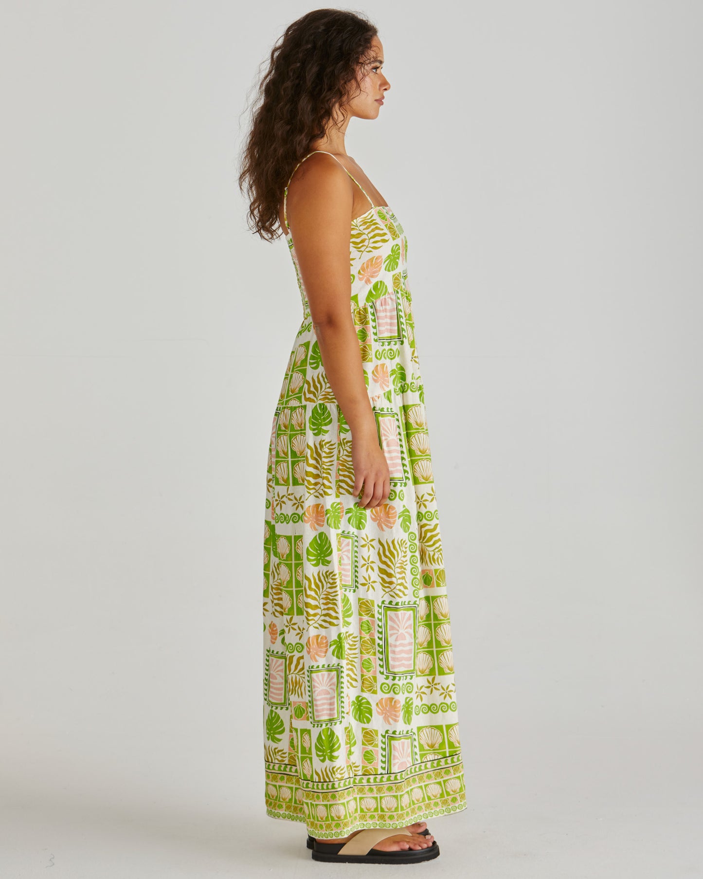 Emmett Tropical Maxi Dress