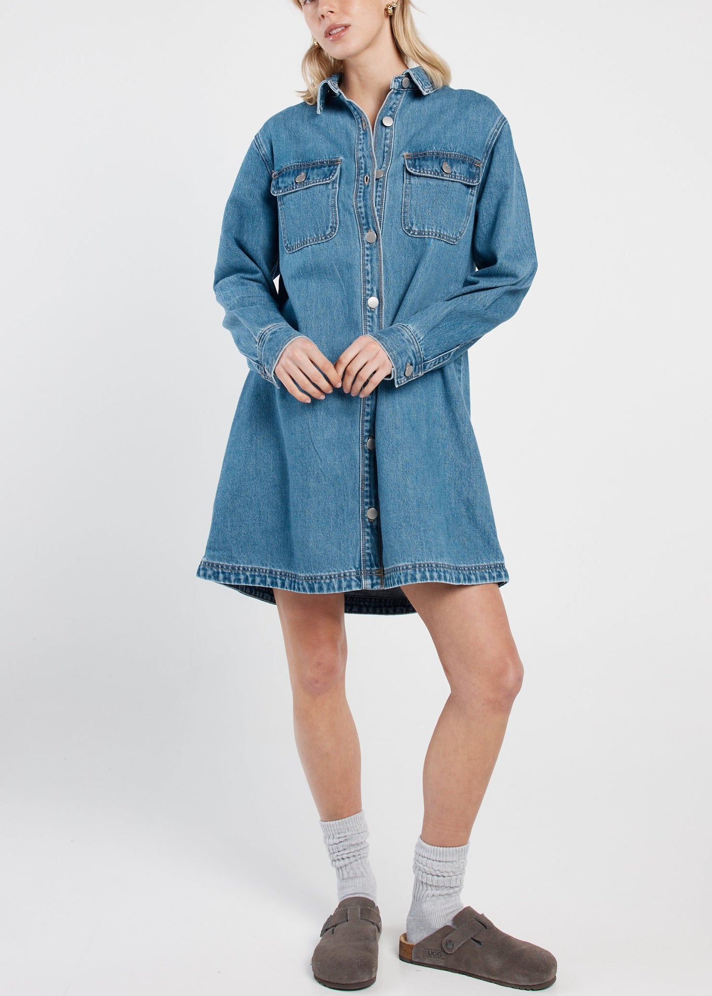 Aveline Denim Dress