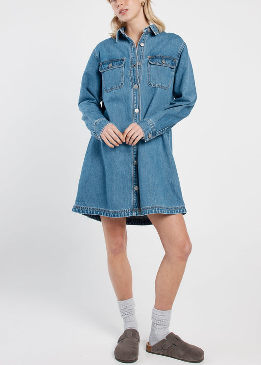 Aveline Denim Dress