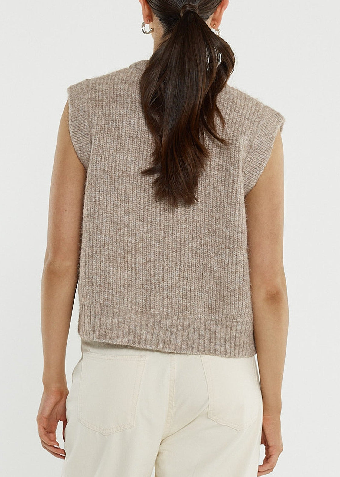 Lil Button Up Knit Vest