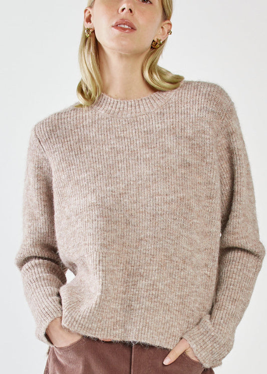 Marli Boxy Knit Fawn