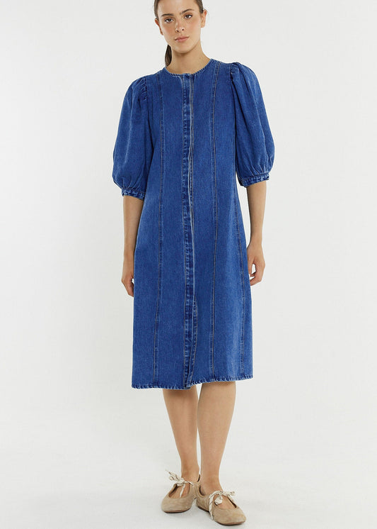 Elijah Midi Denim Dress by SASS