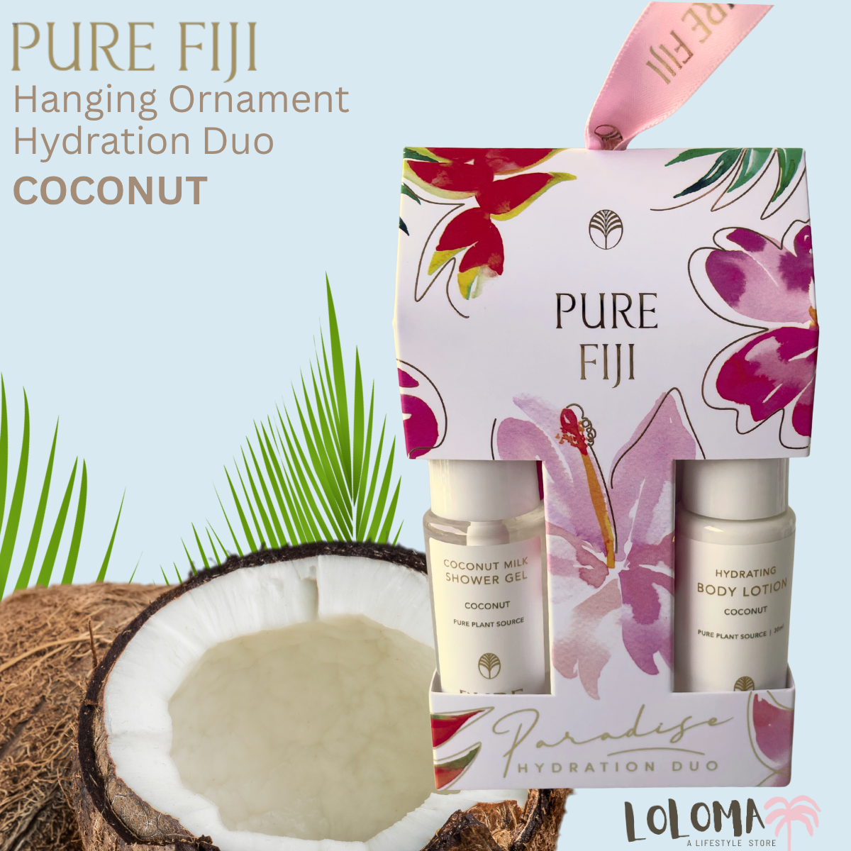 Hanging Ornament Shower Duo Pure Fiji