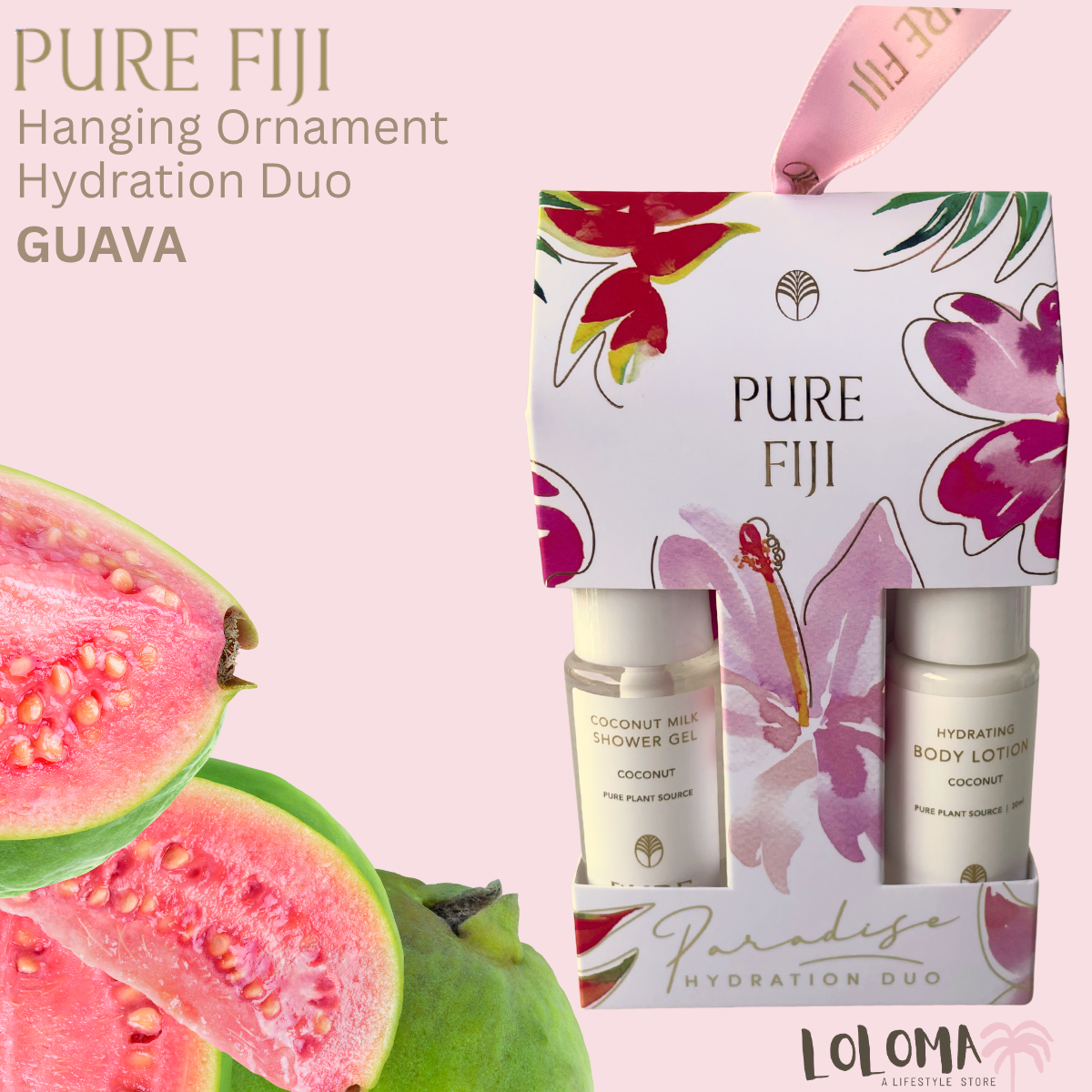 Hanging Ornament Shower Duo Pure Fiji
